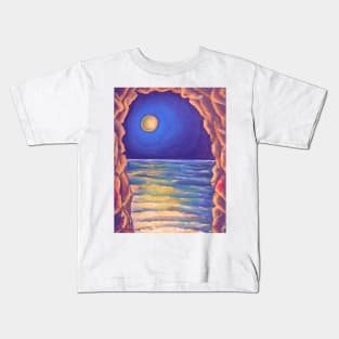 Oil Painting - The Ebb. 2009 Kids T-Shirt